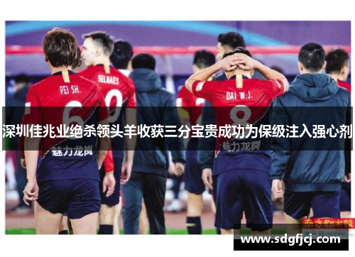 深圳佳兆业绝杀领头羊收获三分宝贵成功为保级注入强心剂