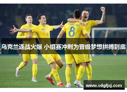 乌克兰连战火爆 小组赛冲刺为晋级梦想拼搏到底